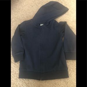 Navy blue hoodie. New w no tags